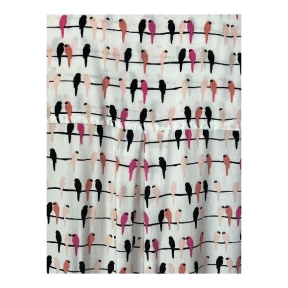 EUC Jane & Delaney bird print hi-low blouse – size 1X - Picture 6 of 9